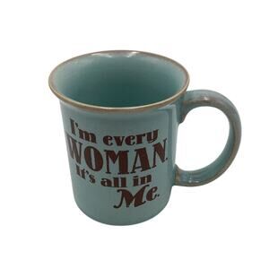 Abbey Gift "I'm Every Woman" Blue Ceramic Mug Dishwasher Safe